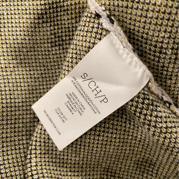 Cabi Kiki Leopard Print V Neck Button Front Knit Cardigan Gray Black Size S - Picture 12 of 12